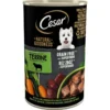 CESAR Natural Goodness Alimento umido senza cereali con carne di agnello, carote, patate e spinaci 400g