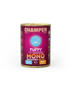 CHAMPER Puppy Tacchino alimento monoproteico per cuccioli 400 g