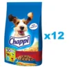 CHAPPI 12x500g Alimento secco per cani con manzo, pollame e verdure