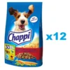 CHAPPI 3x2,7 kg - Alimento secco per cani con manzo, pollame e verdure