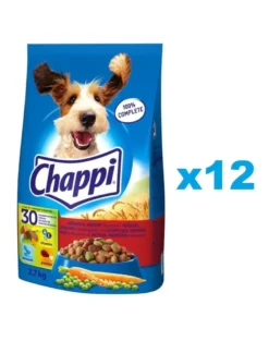 CHAPPI 3x2,7 kg - Alimento secco per cani con manzo, pollame e verdure