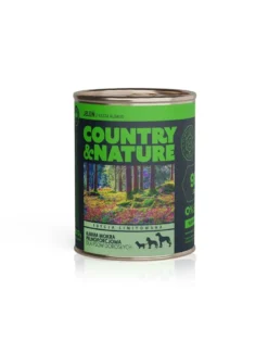 COUNTRY&NATURE Cibo umido senza cereali cervo con couscous 800 g