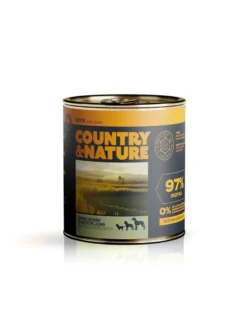 COUNTRY&NATURE Cibo umido senza cereali tacchino con broccoli 850g