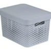 CURVER INFINITY Contenitore traforato da 17 l con coperchio grigio chiaro