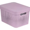 CURVER INFINITY Contenitore traforato da 17 l con coperchio rosa