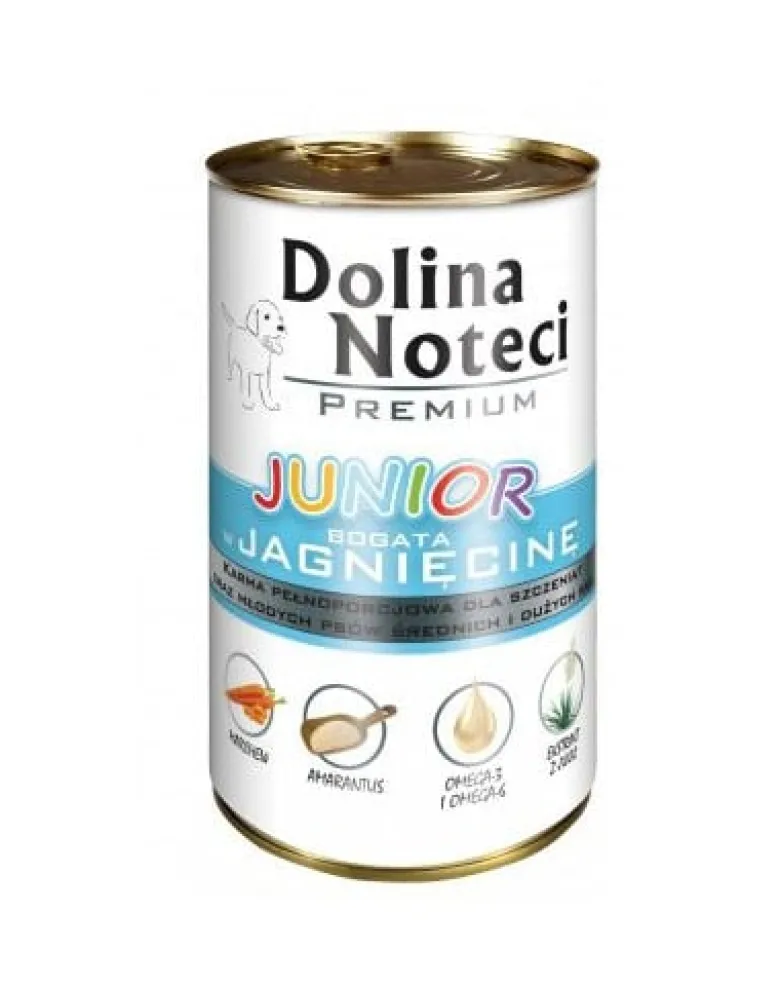 DOLINA NOTECI Junior Premium Mix gusti 18 x 400g