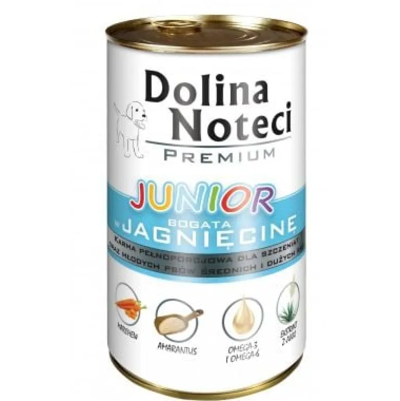 DOLINA NOTECI Junior Premium Mix gusti 18 x 400g