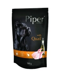 DOLINA NOTECI PIPER Animals con quaglia 500g cibo umido per cani