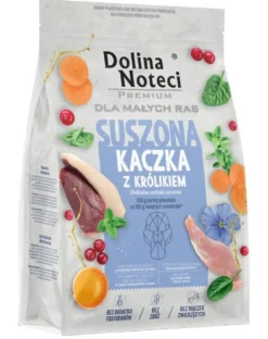 DOLINA NOTECI Premium Anatra con coniglio cibo secco per cani di piccola taglia 3 kg