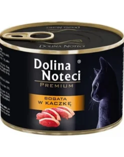 DOLINA NOTECI Premium Bogata w kaczkę dla kotów dorosłych 185 g