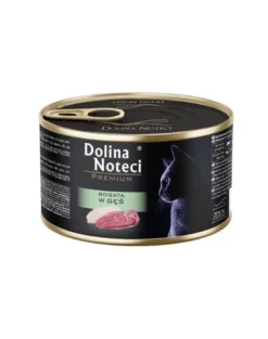 DOLINA NOTECI Premium Cibo umido per gatti ricco di oca 185 g