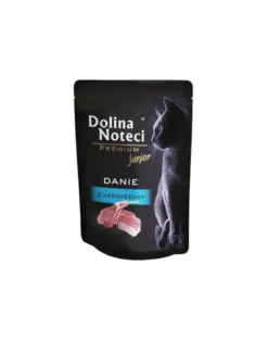 DOLINA NOTECI Premium Junior pasto di agnello 85 g cibo umido per gattini