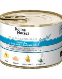DOLINA NOTECI Premium Junior per razze piccole con stomaco di agnello 185g