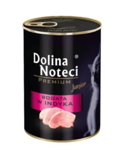 DOLINA NOTECI Premium Junior ricco di tacchino per gattini 12 x 400g