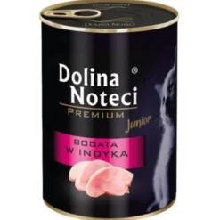 DOLINA NOTECI Premium Junior ricco di tacchino per gattini 24 x 400g