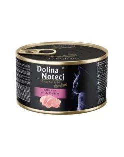 DOLINA NOTECI Premium Sterilised Ricca di tacchino per gatti sterilizzati 185 g