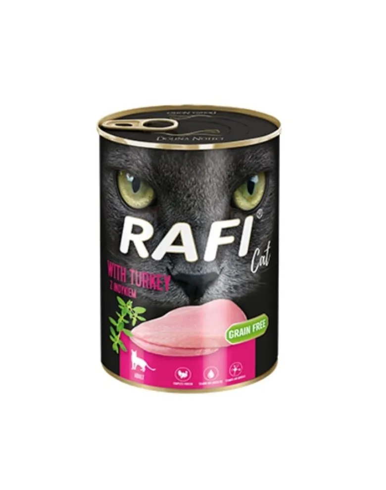 DOLINA NOTECI RAFI Cat adult con tacchino 400g