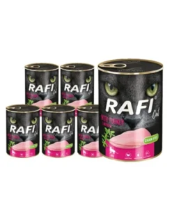 DOLINA NOTECI RAFI Cat adult con tacchino 12 x 400g