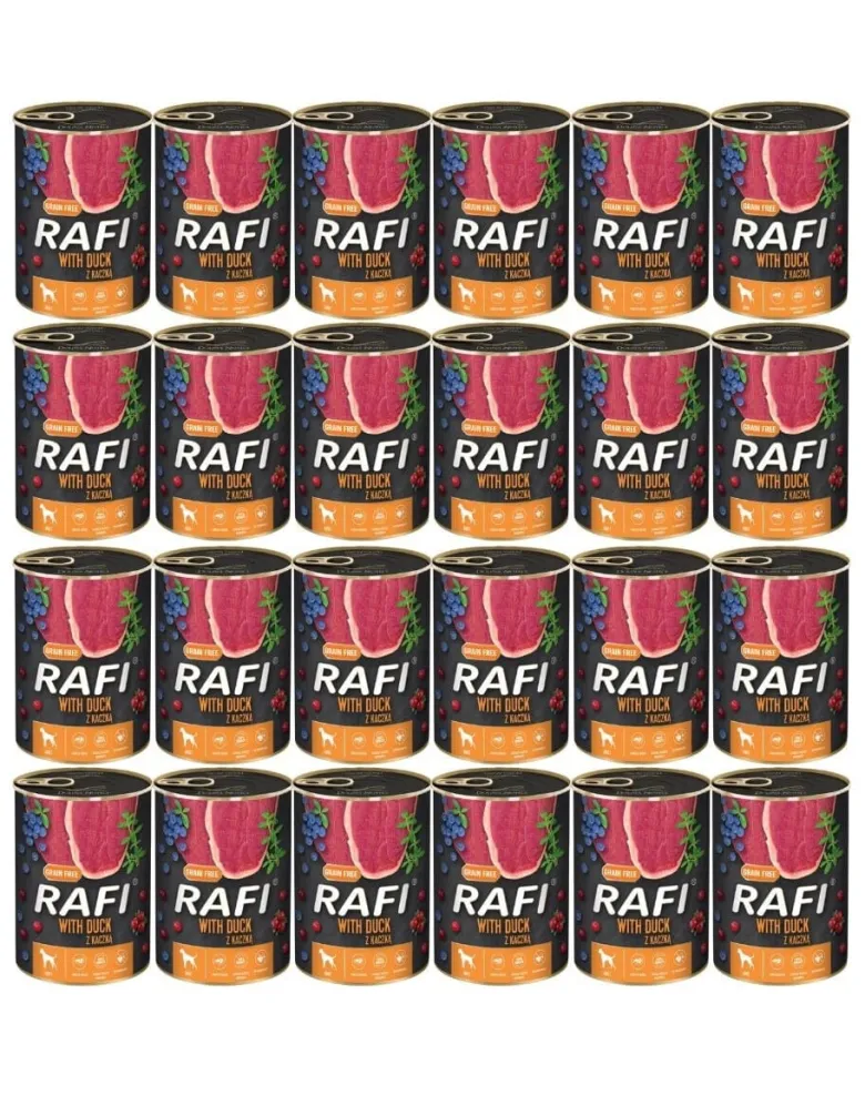 DOLINA NOTECI RAFI Duck con anatra 24 x 400g