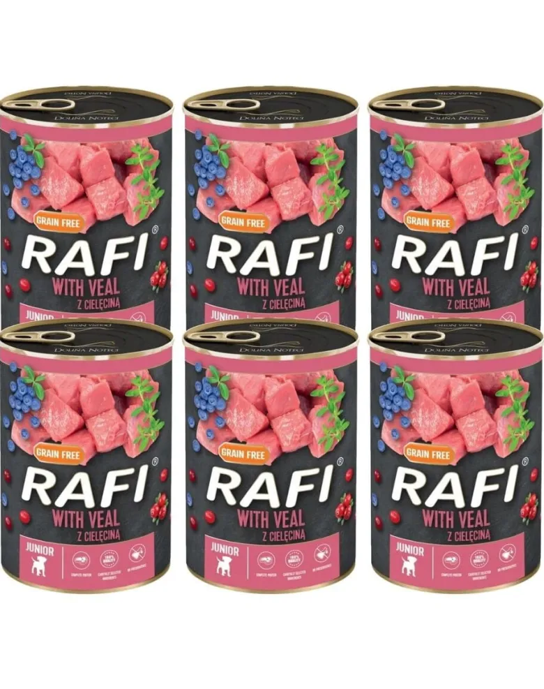 DOLINA NOTECI RAFI Junior Veal con vitello 6 x 400g