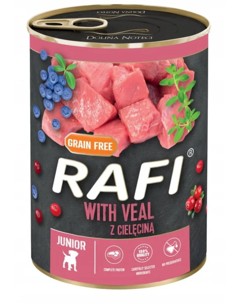 DOLINA NOTECI RAFI Junior Veal con vitello 6 x 400g
