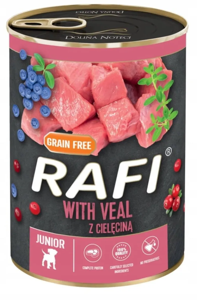 DOLINA NOTECI RAFI Junior Veal con vitello 6 x 400g