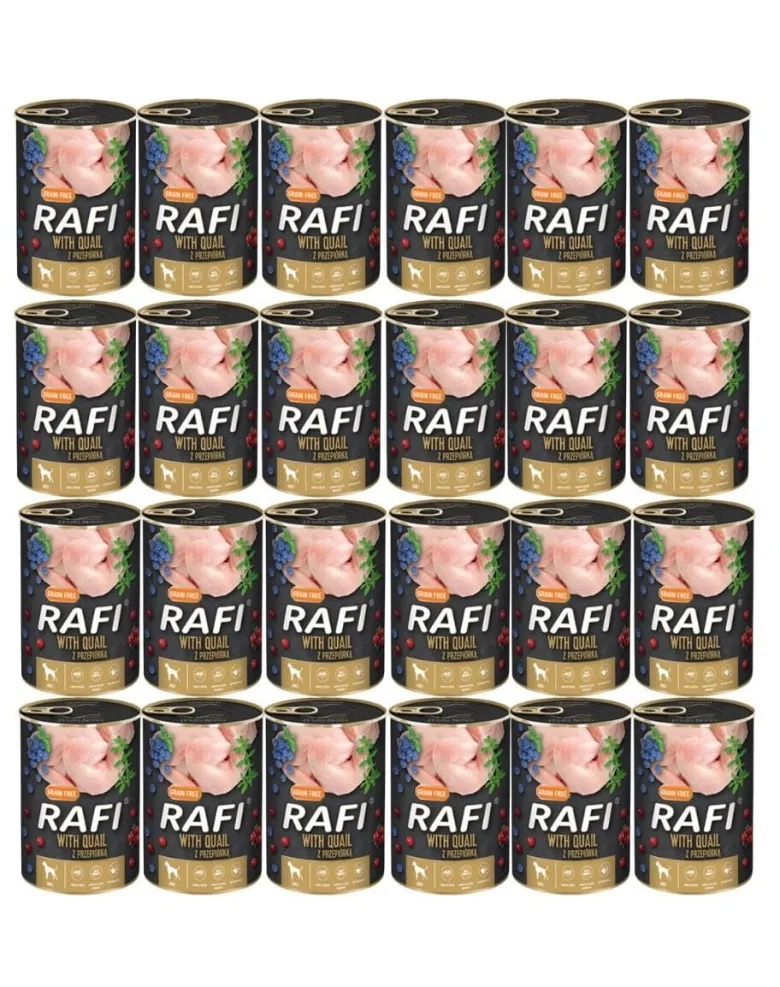 DOLINA NOTECI RAFI Quail con quaglia 24 x 400g