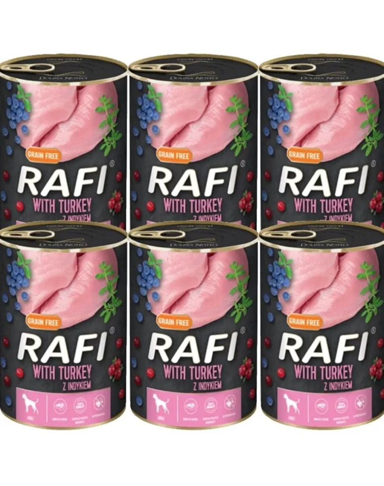 DOLINA NOTECI RAFI Turkey con tacchino 6 x 800g