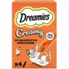 DREAMIES Delizioso bocconcino con pollo per gatti 4x10g
