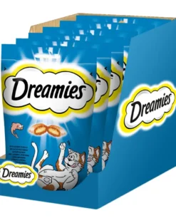 DREAMIES Dreamies Snack con salmone per gatti 6x60g