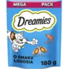 DREAMIES Mega Pack 180g Deliziosi bocconcini al gusto di salmone per gatti