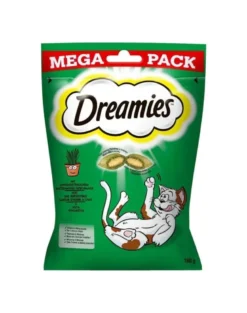 DREAMIES Mega Pack 4x180g Snack per gatti all'erba gatta