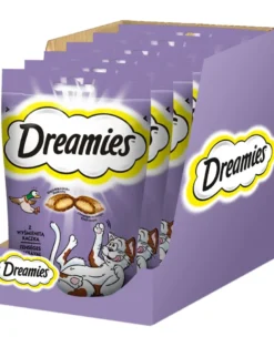 DREAMIES 6x60g Bocconcini per gatti con deliziosa anatra