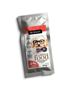 DR MALOU Cibo liofilizzato Anatra con coniglio 10 g cibo secco per cani
