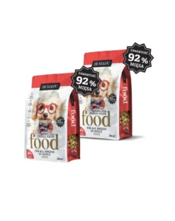 DR MALOU Cibo liofilizzato Anatra con coniglio 2x500g cibo secco per cani
