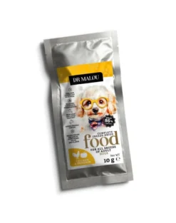 DR MALOU Cibo liofilizzato Pollo con zucca 10 g cibo secco per cani