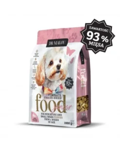 DR MALOU Puppies Cibo liofilizzato Anatra con latte di capra e tuorlo 1 kg cibo secco per cuccioli