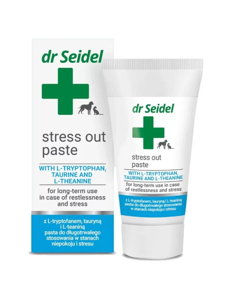 DR SEIDEL Stress Out Pasta per stati di ansia e stress per cani e gatti 30g