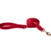ESME FOR DOG Guinzaglio per cani in velluto ciliegia 150 cm/2 cm
