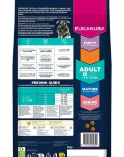 EUKANUBA Adult Small Breeds Chicken 3 kg cibo secco per cani di piccola taglia ricco di pollo fresco