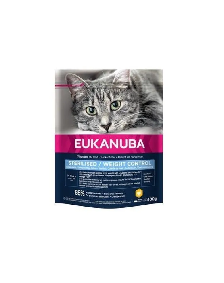EUKANUBA Adult sterylised rich in chicken 2kg