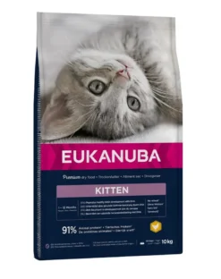 EUKANUBA Cat Kitten All Breeds Healthy Start Chicken 10 kg