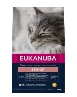 EUKANUBA Cat Senior All Breeds Top Condition Chicken & Liver 10 kg