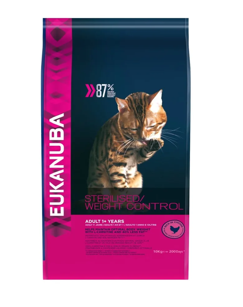 EUKANUBA Cat Sterilised Weight Control 10 kg