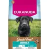 EUKANUBA Grain Free Adult Large Chicken 12 kg cibo secco senza cereali con pollo per cani di taglia grande