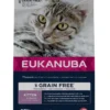 EUKANUBA Grain Free Kitten Salmone 2 kg per gattini in crescita