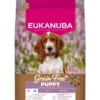 EUKANUBA Grain Free Puppy Small Medium Ocean Fish 3 kg cibo secco senza cereali con pesce per cuccioli di piccole e medie razze