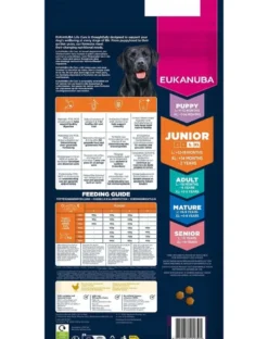EUKANUBA Junior Large Breeds Chicken 15 kg cibo secco per cuccioli di grandi razze ricco di pollo fresco