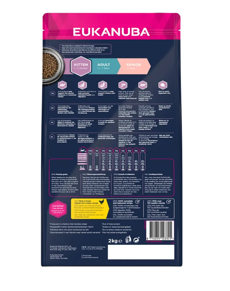 EUKANUBA Kitten Chicken 2 kg