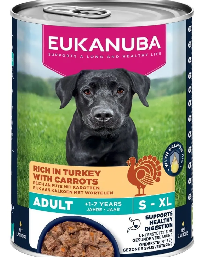 EUKANUBA Life Care Adult Rich in Turkey 400 g paté per cani ricco di tacchino e carote